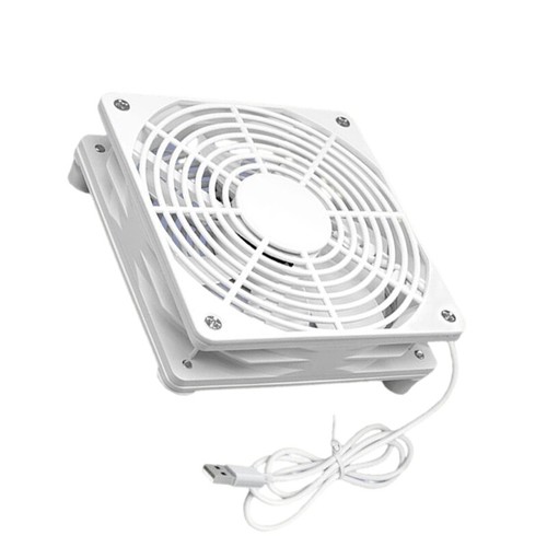 120mm USB Cooling Fan for Routers Modems PC Laptop Stand Modem TV Box Accessory - Afbeelding 10 van 12