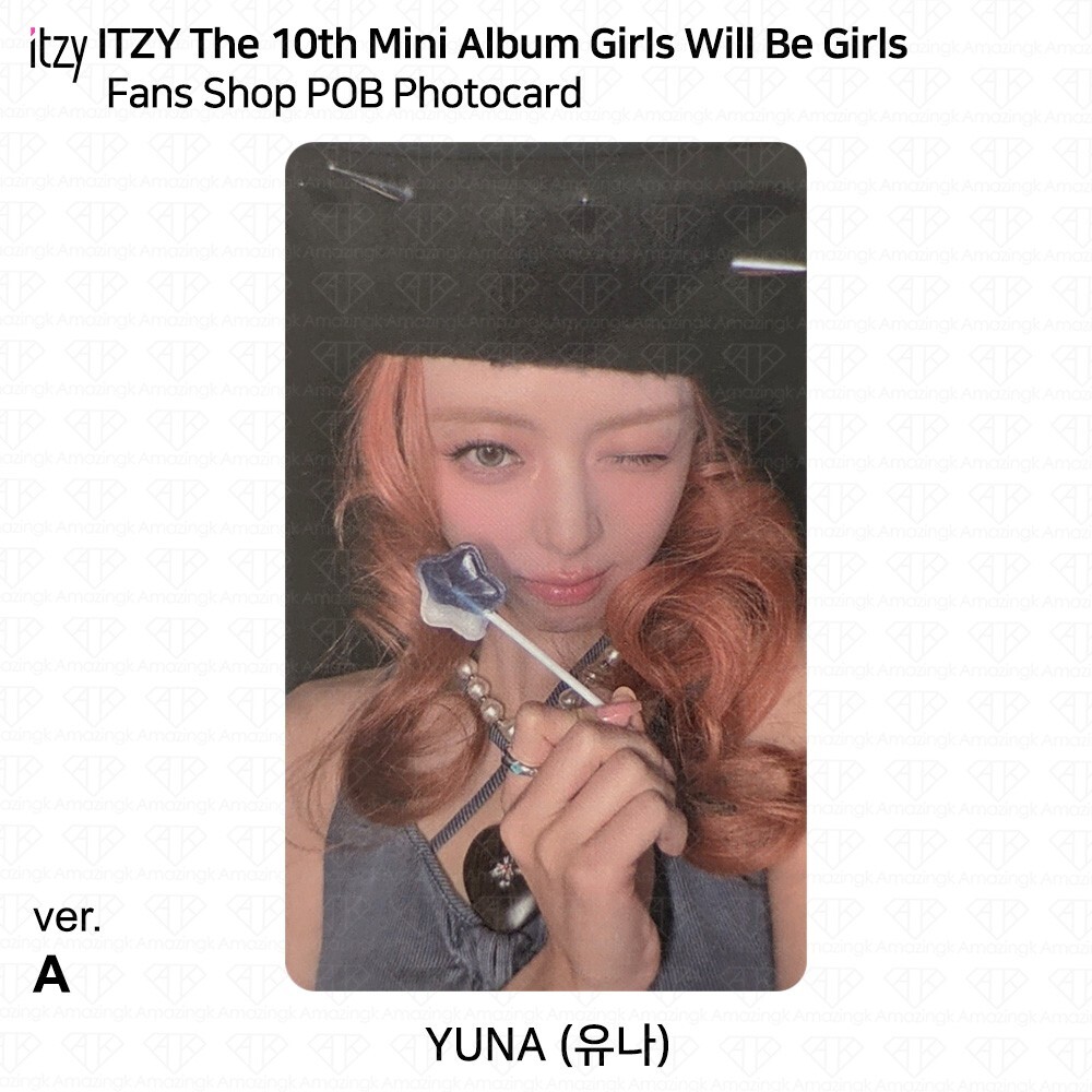 ITZY The 10th Mini Album Girls Will Be Girls Fans Shop POB
