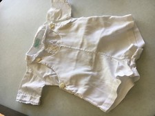 VINTAGE TINY TOTS Original Boys Baby One Piece Romper Shortall Embroidered 3M-9M
