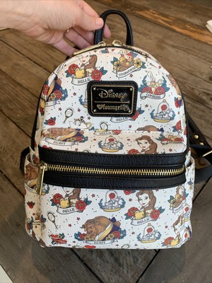 beauty and the beast tattoo loungefly