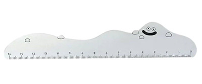 Dragon Quest Metal Ruler Liquid Metal Slime Japanese NEW DHL 150mm