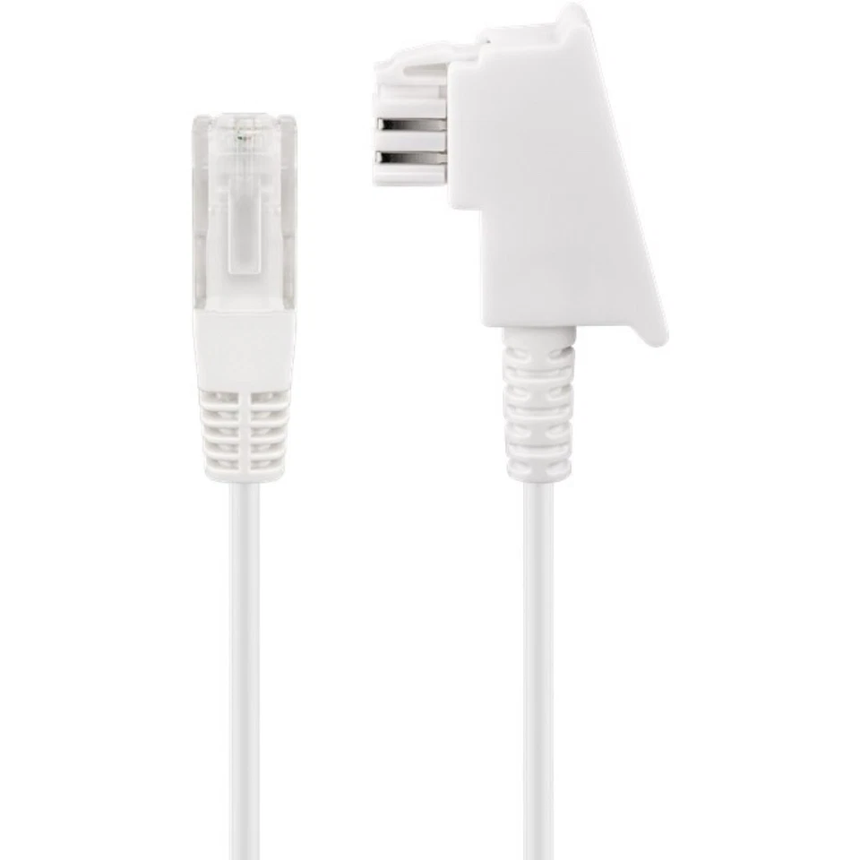 DSL VDSL Router IP Kabel weiss FritzBox EasyBox Speedport RJ45 > TAE alle Längen - Bild 2 von 4