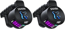 Snark Air Rechargeable Clip-On Tuner 2 Pack High Precision Tuning No Batteries
