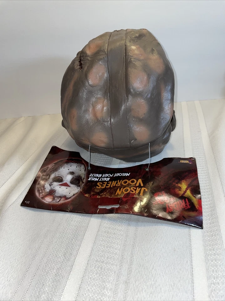Friday The 13Th Jason Voorhees Vinyl￼ Halloween Mask Adult Size Brand New￼ - Image 2 of 4