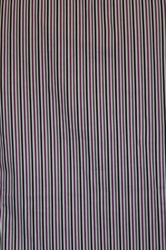 Lane Bryant 16 Button Up Blouse Long Sleeve V-Neck Cotton Purple Stripe NEW NWT - Picture 9 of 11