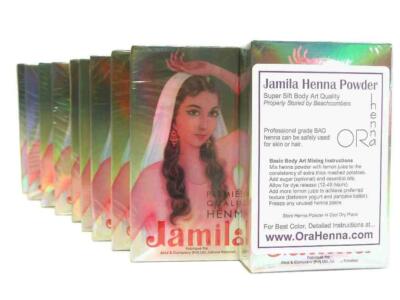 KILO Real Jamila BAQ Natural Henna Triple Sifted Powder Skin & Hair Mehndi 1000g