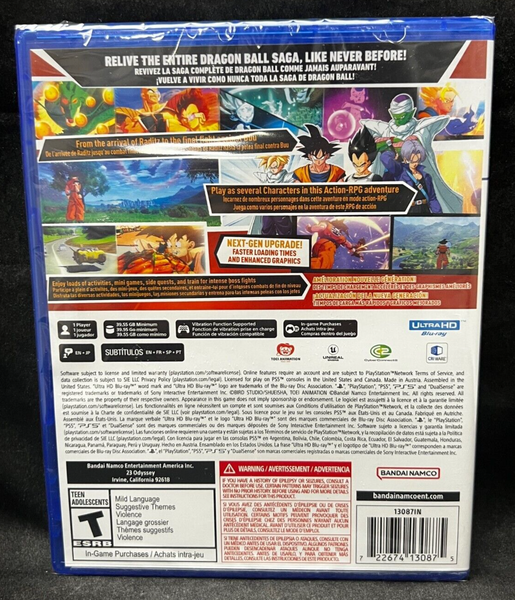 kakarotto_4401専用 Dragon Ball Z Kakarot (PlayStation 5 / PS5) BRAND NEW