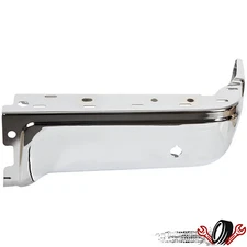 Chrome RH Rear Bumper End Cap Face Bar For Ford F-150 Pickup 2008-2014 W/ Sensor