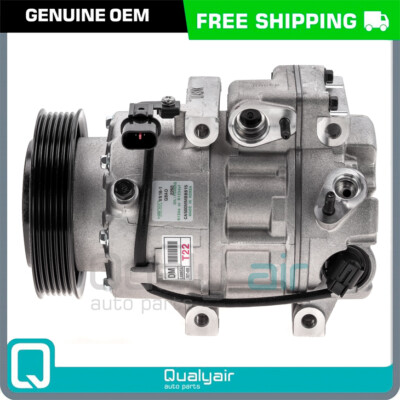 AC Compressor OEM VS18E fits Hyundai Santa Fe, Santa Fe XL Kia