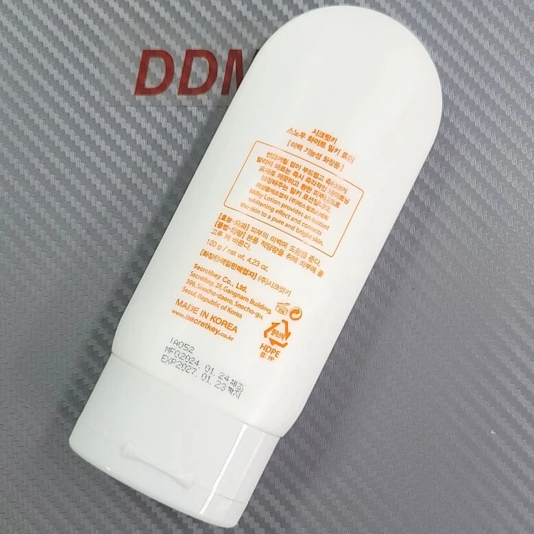 SECRET KEY Blancanieves Loción Lechosa 120 ml K-Beauty Totalmente Nueva Foto 4 de 4