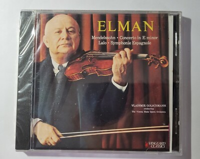 Mendelssohn Violin Concerto Symp Espagnole*Mischa Elman [New&sealed] | 1992 USA