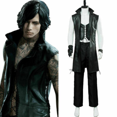 DMC5 Devil May Cry V-V Nero Cosplay Costume Custom Made