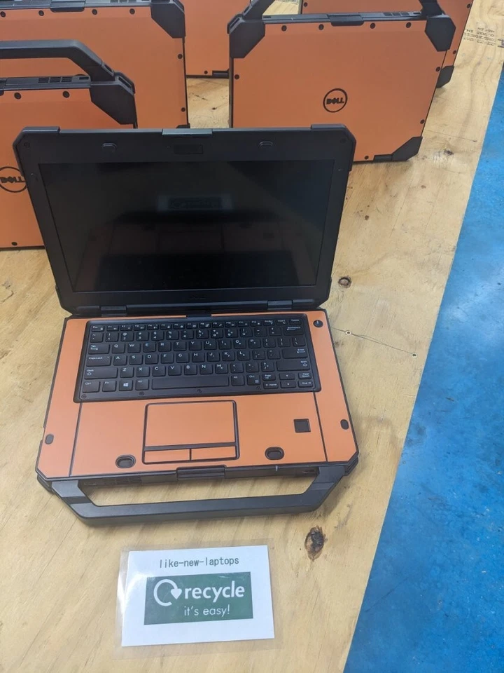Ноутбук Dell Latitude 14 прочный 5420 i5-8650U 32 ГБ 1 ТБ ВЕБ-КАМЕРА + СЕНСОРНЫЙ ОРАНЖЕВЫЙ - Изображение 4 из 4