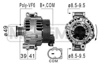 Messmer Lichtmaschine Generator 140A 14V FüR BMW 3Er Compact 316 TI 318 318I