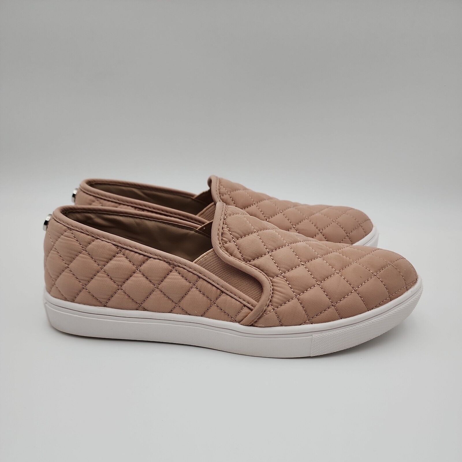 Steve Madden ECENTRCQ Quilted Slip On Casual Shoes Dusty Pink Size   Women's | eBay