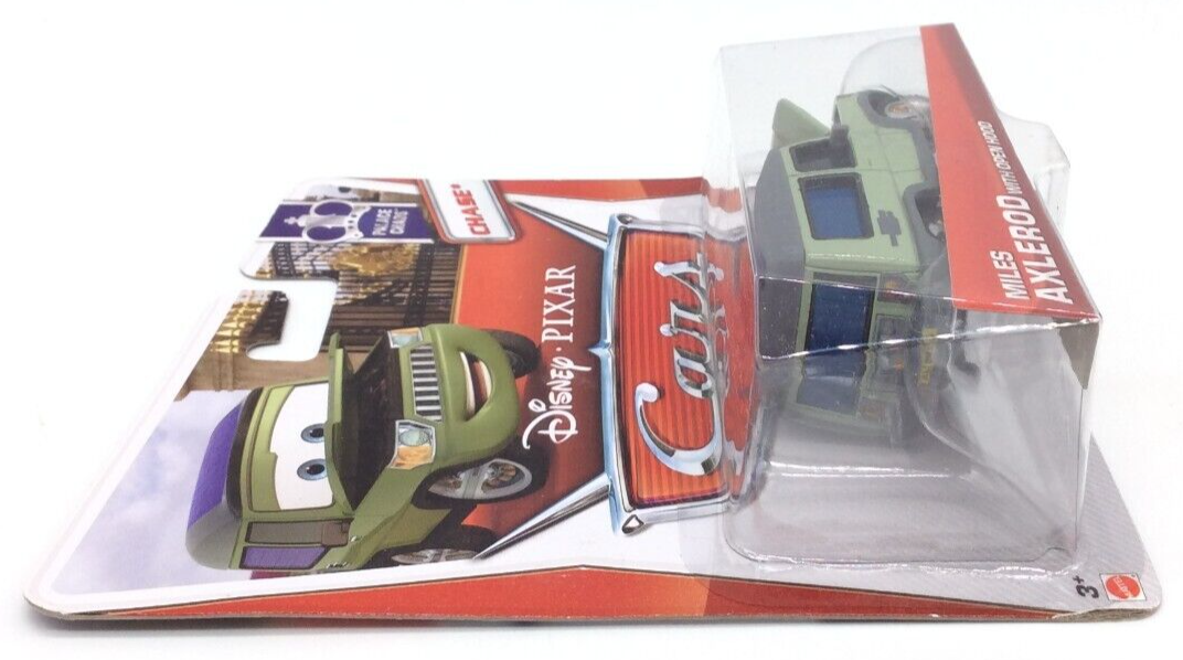 Disney Pixar Cars PALACE CHAOS: MILES AXLEROD WITH OPEN HOOD (4 OF