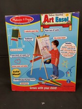 melissa & doug deluxe magnetic standing art easel