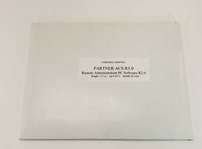 New Sealed Avaya Partner ACS R3 Remote Admin PC Card Software R2.0 Upgrade