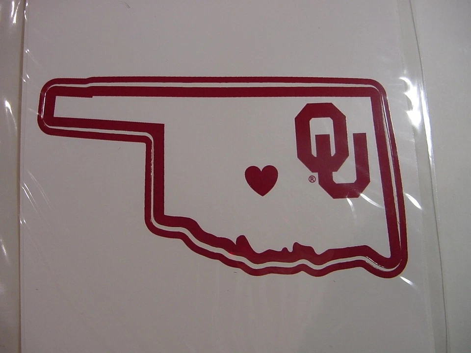 NEW - SISKIYOU SPORT HOME STATE DECAL - OKLAHOMA SOONERS - Image 2 of 2