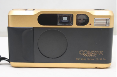 CONTAX T2 Gold 60th Year Limited Edition 35mm Point & Shoot Film 