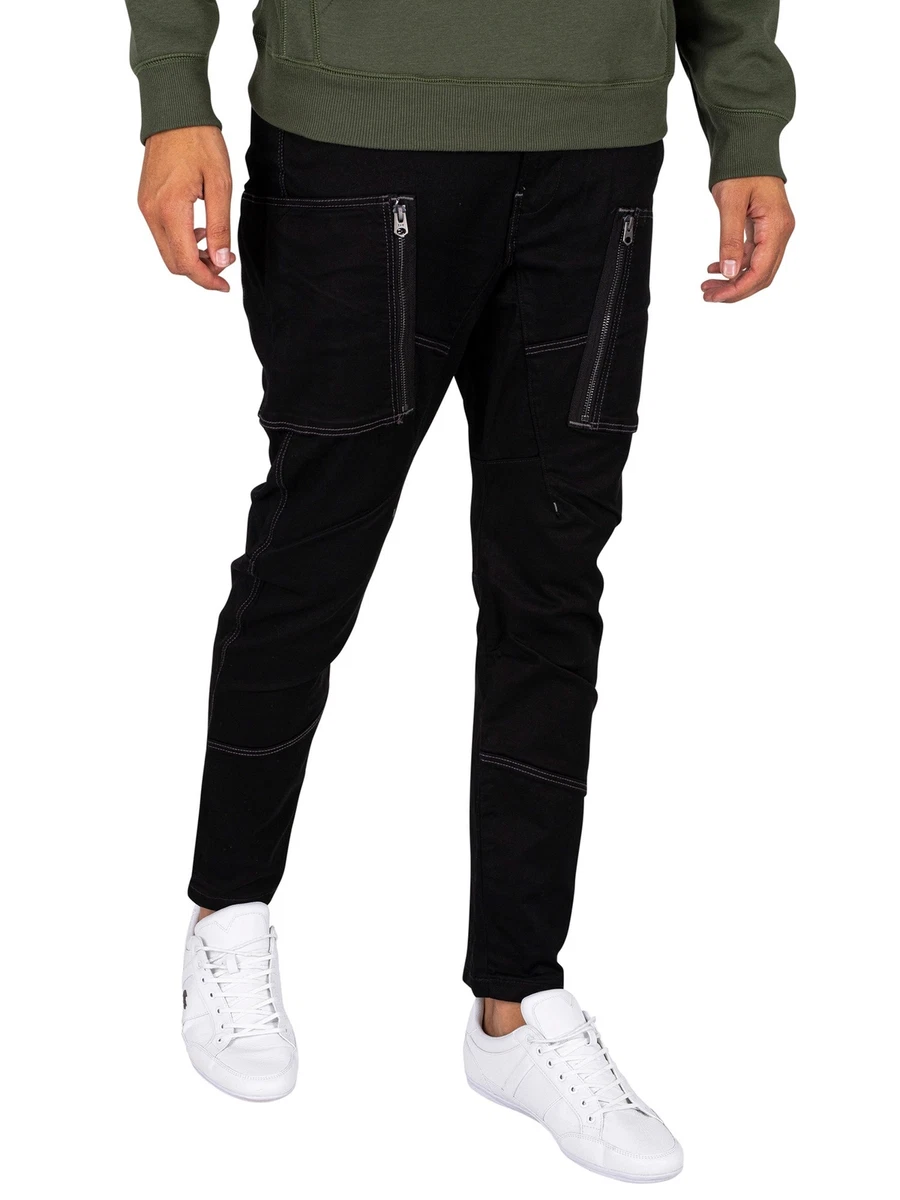 G-Star Raw Men's Zip Pocket 3D Skinny Cargo Pants