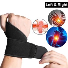 Right / Left Wrist Hand Brace Support Carpal Tunnel Sprain Arthritis Gym Sports
