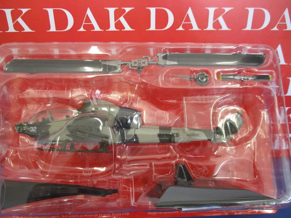 Die cast 1/72 Modellino Elicottero Helicopter Bell AH-1T Sea Cobra USA - Immagine 4 di 4