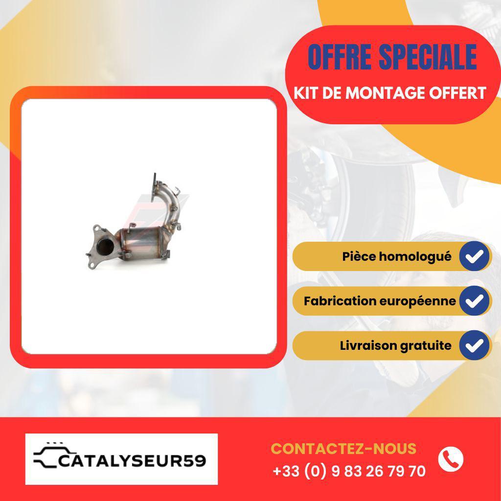 Catalyseur Renault Megane 1.4 Tce d'échappement pour moteur Essence H4J 700