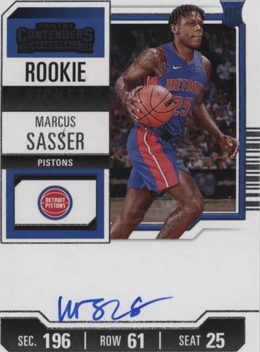 2023-24 Panini Contenders - Marcus Sasser #118