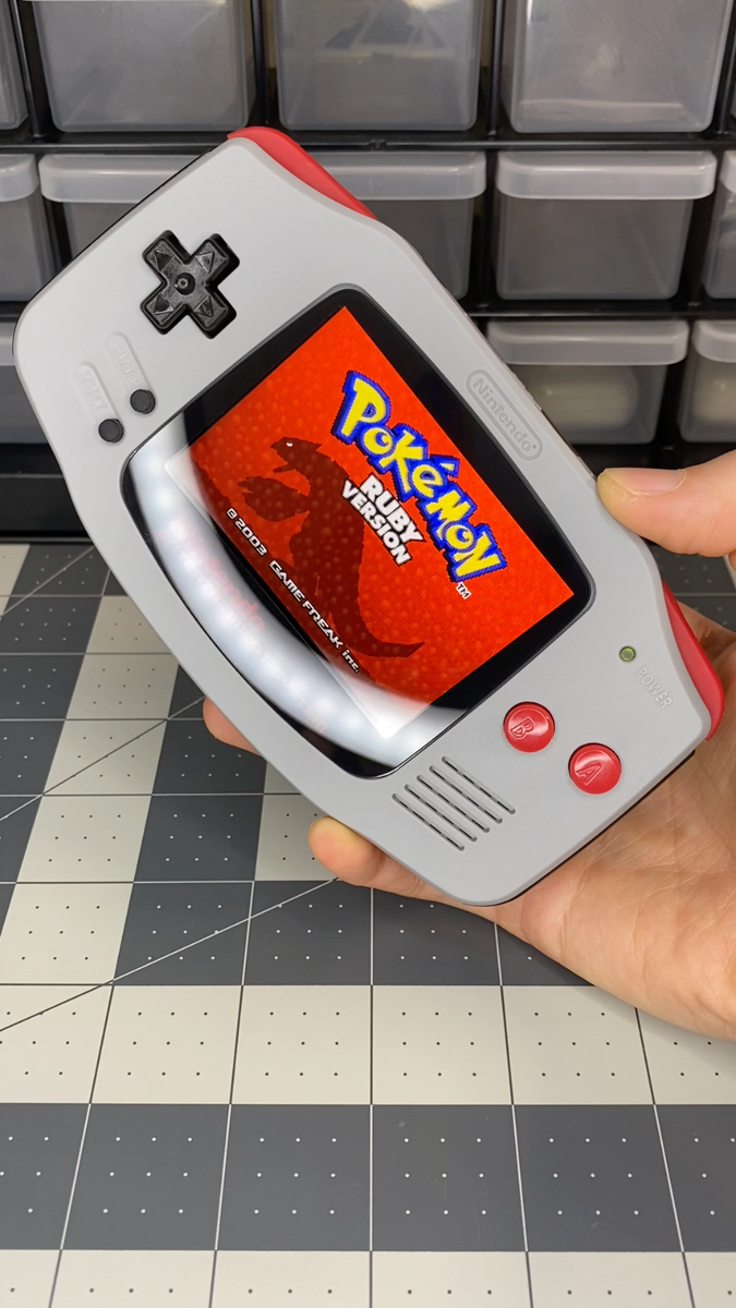 Custom Gameboy Advance - GBA IPS Backlit & USB-C Battery Mod Custom Gameboy Advance - GBA IPS Backlit & USB-C Battery Mod