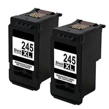 PG-245XL Black Ink Cartridges 2-Pack for Canon PIXMA iP2820 MG2420 MG2520