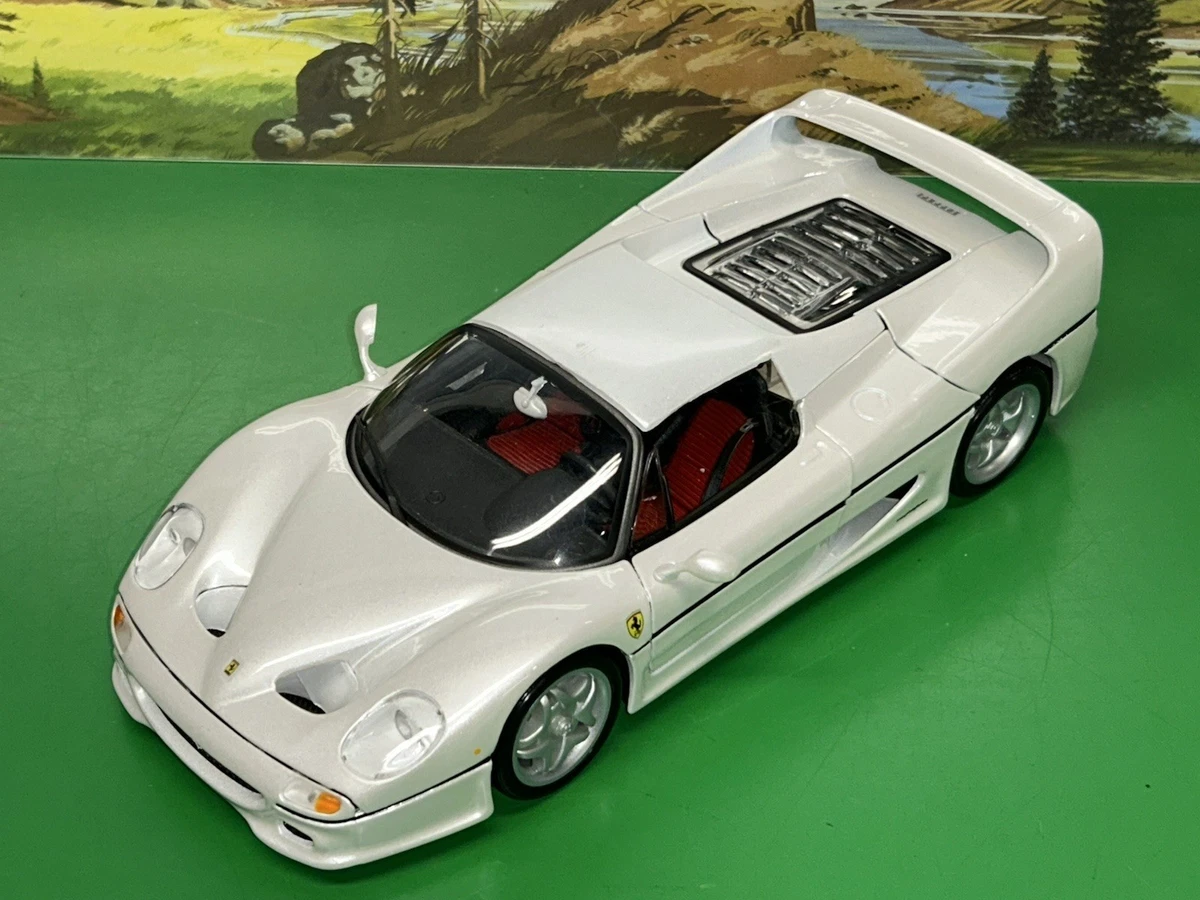 🔥1/18 Ferrari F50 PEARL WHITE CLOSED TOP Maisto Special Edition Diecast Car HTF