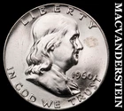 1960 Franklin Half Dollar-Choice Gem Brilliant Unc +++ No Reserve #G8610