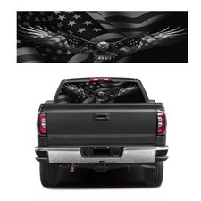 American Flag Eagle Rear Window Decals For Trucks - 65x22 Back Window Graph... American Flag Eagle Rear Window Decals For Trucks - 65x22 Back Window Graph...