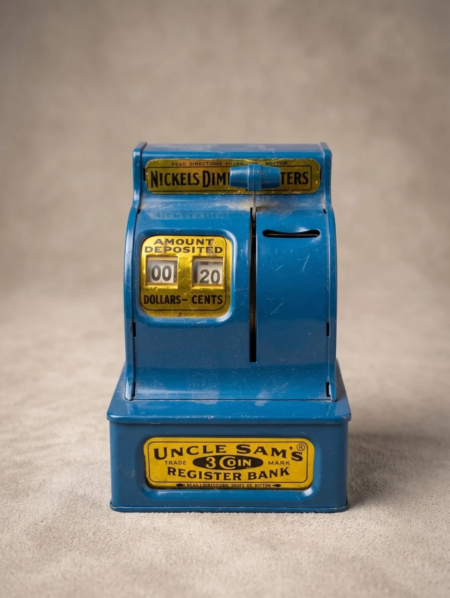 Uncle Sam Metal Bank for sale | eBay