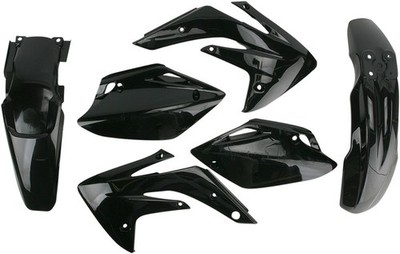 Acerbis Plastics Kit Black #2084600001 for Honda CRF150R Expert/CRF150R