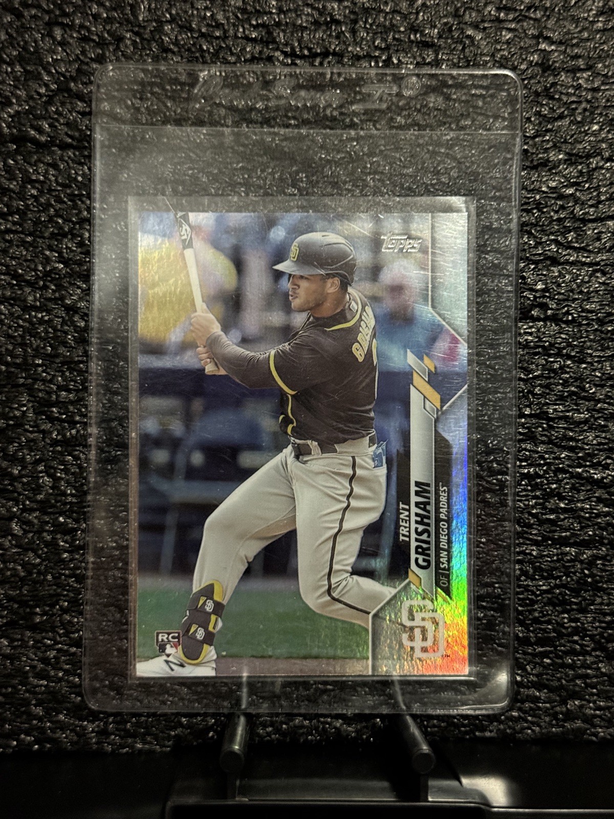 Trent Grisham 2020 Topps Update Rainbow Foil RC #U-83 San Diego Padres