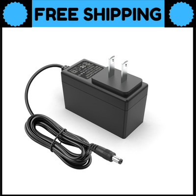 Guitar Pedal Power Supply, 9V DC 1A, BOSS PSA Adapter 5.5mm x 2.1mm, Black