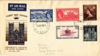 Dr Jim Stamps New Zealand Fdc 1953 Queen Elizabeth Coordination 5V Set Air Mail