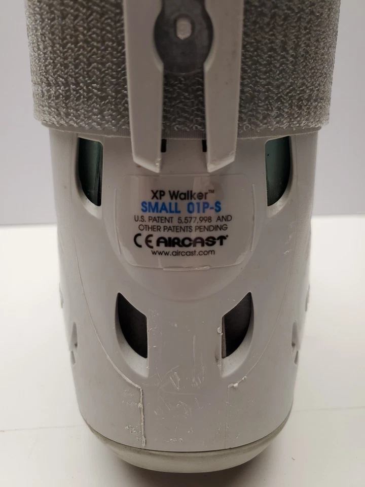 Bota de Caminhada Aircast XP Extra Pneumática Walker Brace Pequena 01P-S Apenas Bota - Imagem 4 de 4