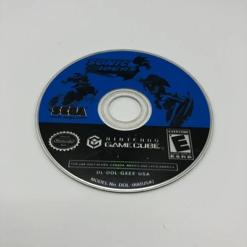 Sonic Riders Nintendo GameCube, 2006 Disc Only
