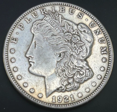 1921-P  Morgan Silver Dollar