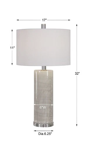 Zesiro - 1 Light Modern Table Lamp - 17 inches wide by 17 inches deep Lamps - Picture 8 of 11