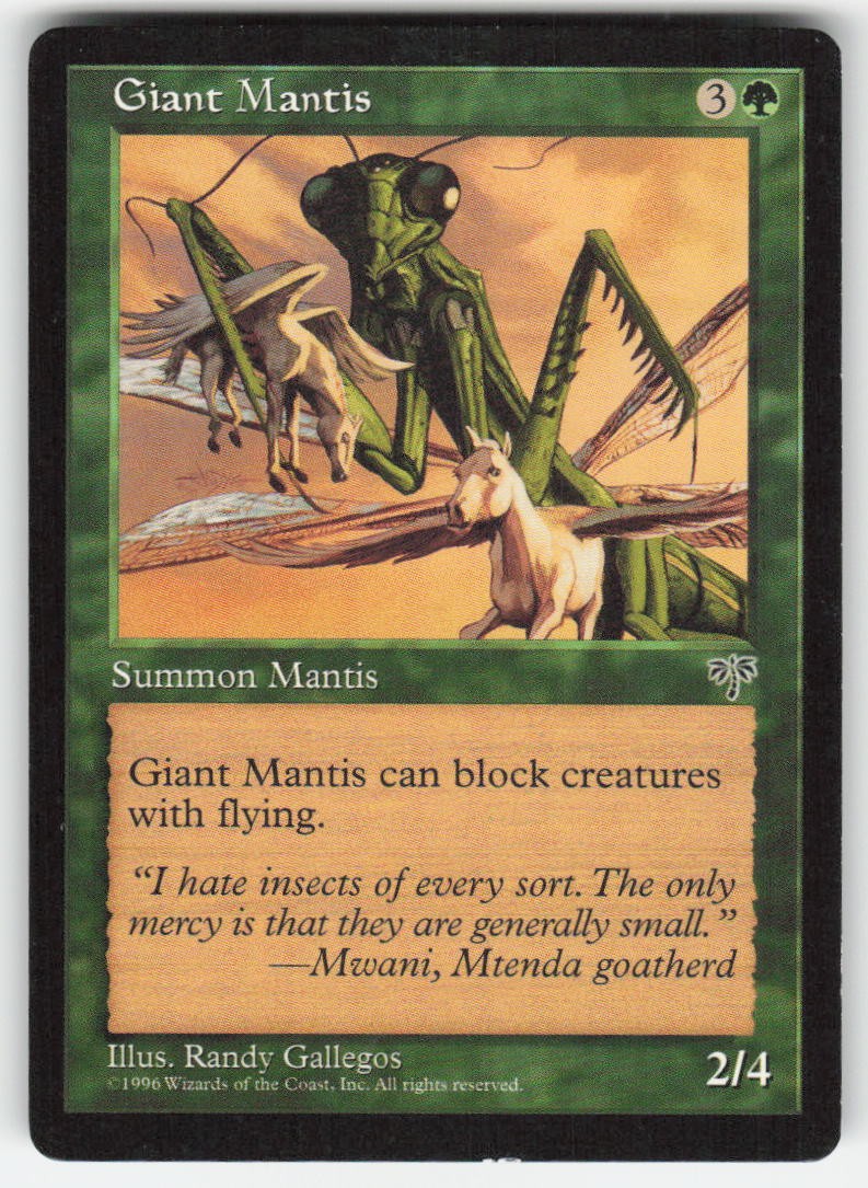 1996 Giant Mantis Mirage MTG