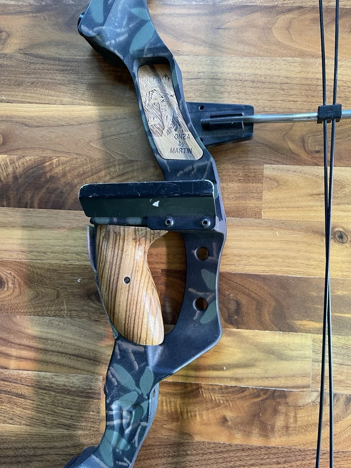 Vintage Martin Onza Compound Bow RH Draw Youth Bare Bow Archery USA - Image 3 of 4