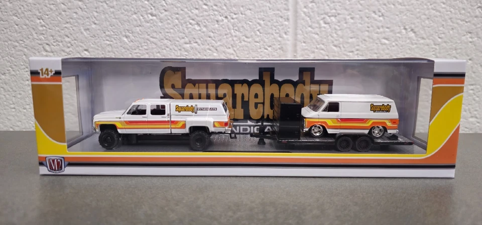 2025 M2 Machines Squarebody Syndicate Auto Haulers SET OF 3!! FREE SHIPPING - Image 4 of 4