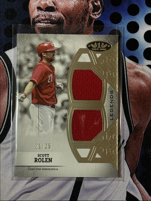 2024 Topps Tier One Legend Dual Jersey Scott Rolen 21/25