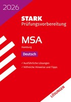 Stark LöSungen Zu Deutsch - Msa 2026 Hamburg - PrüFungsvorbereitung | Buch