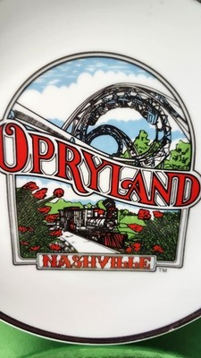 OPRYLAND Park Souvenir Plate Nashville Rare Collectable Retro, No Chips 