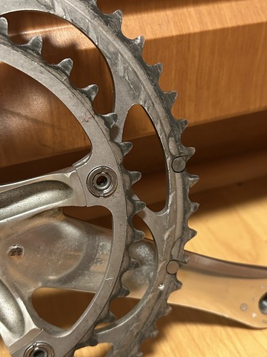 Shimano Ultegra FC-6500 Road Double 170 mm Crankset Octalink V1 53 / 39 T - Picture 15 of 23